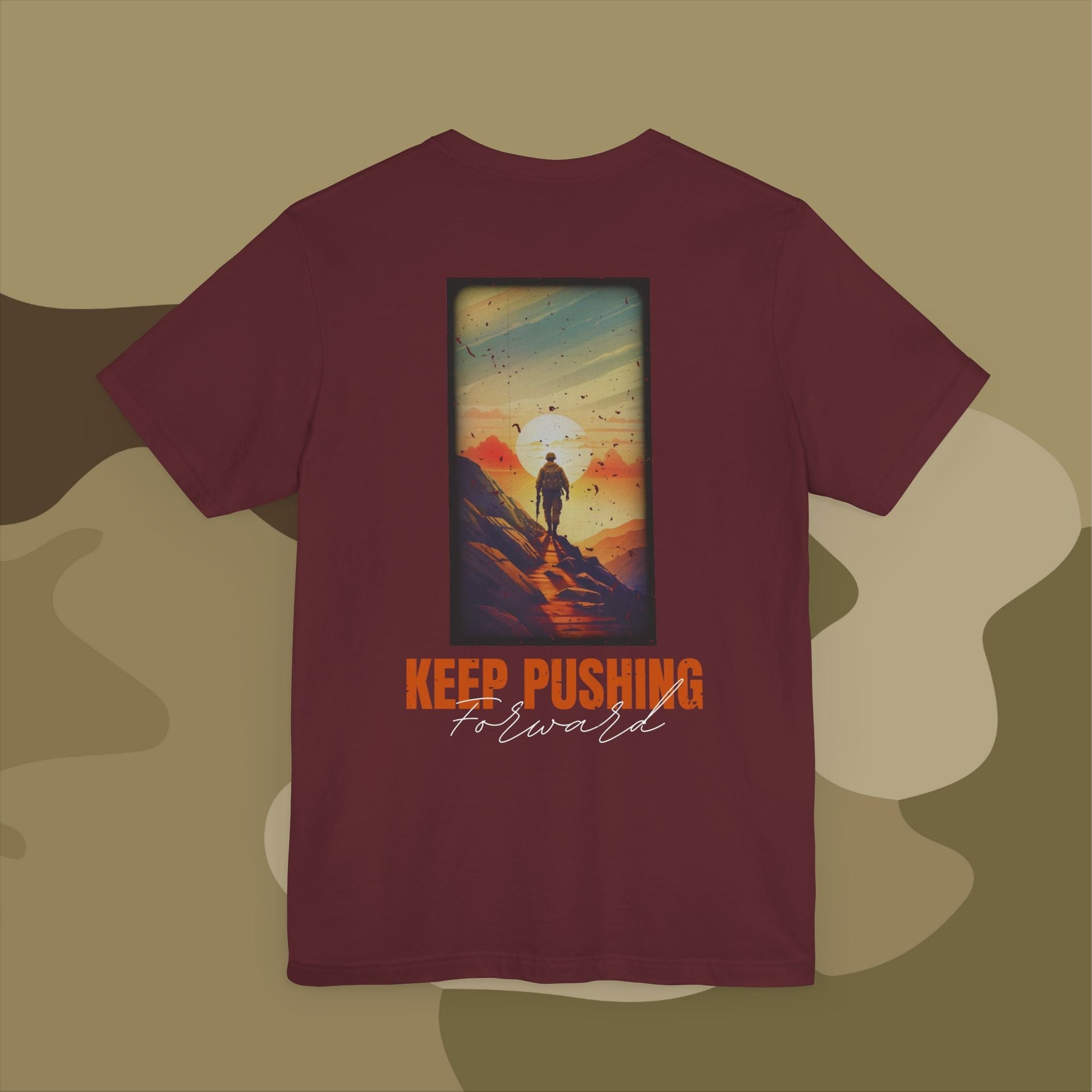 Endurance and fortitude graphic T-shirt