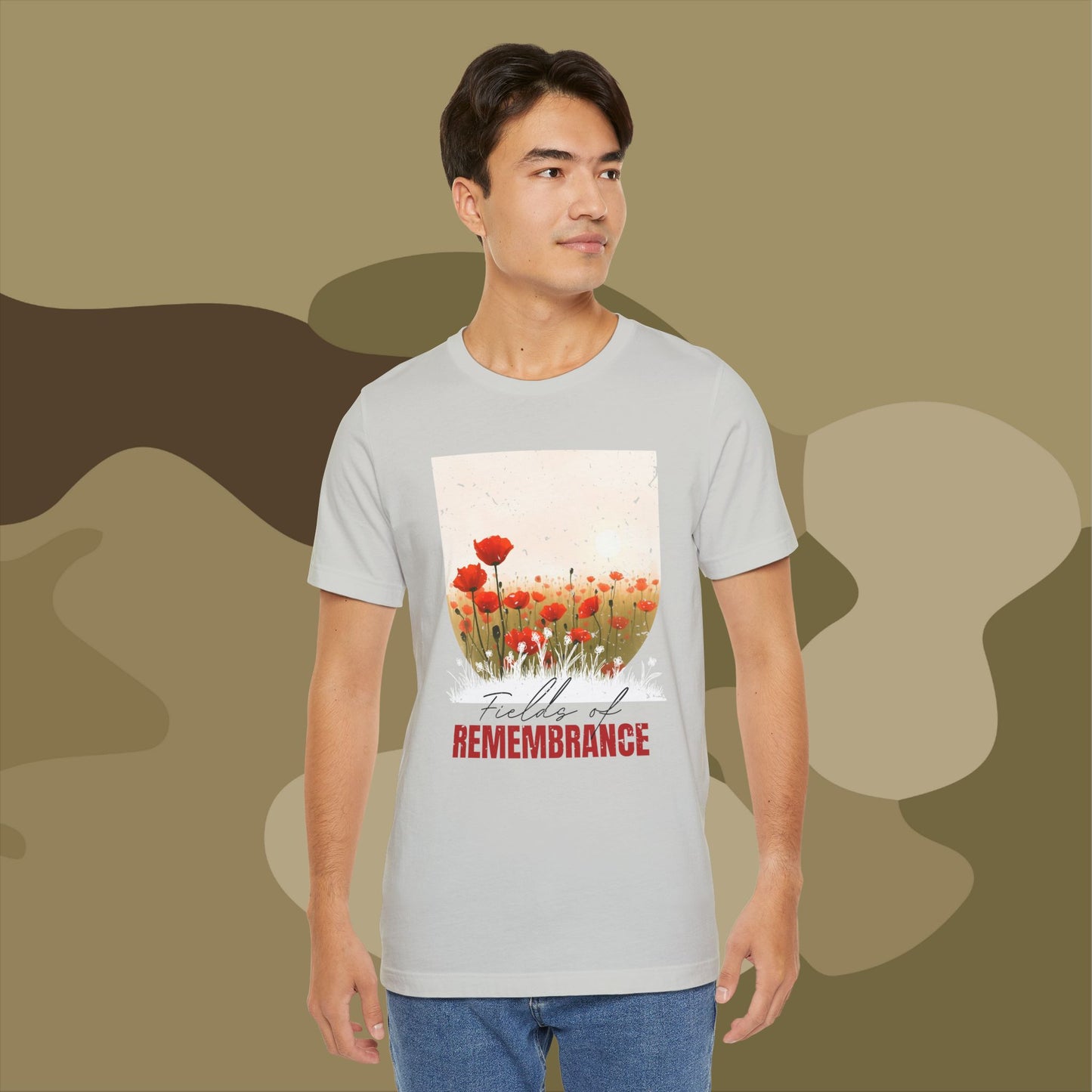 Respect and remembrance military-inspired tee