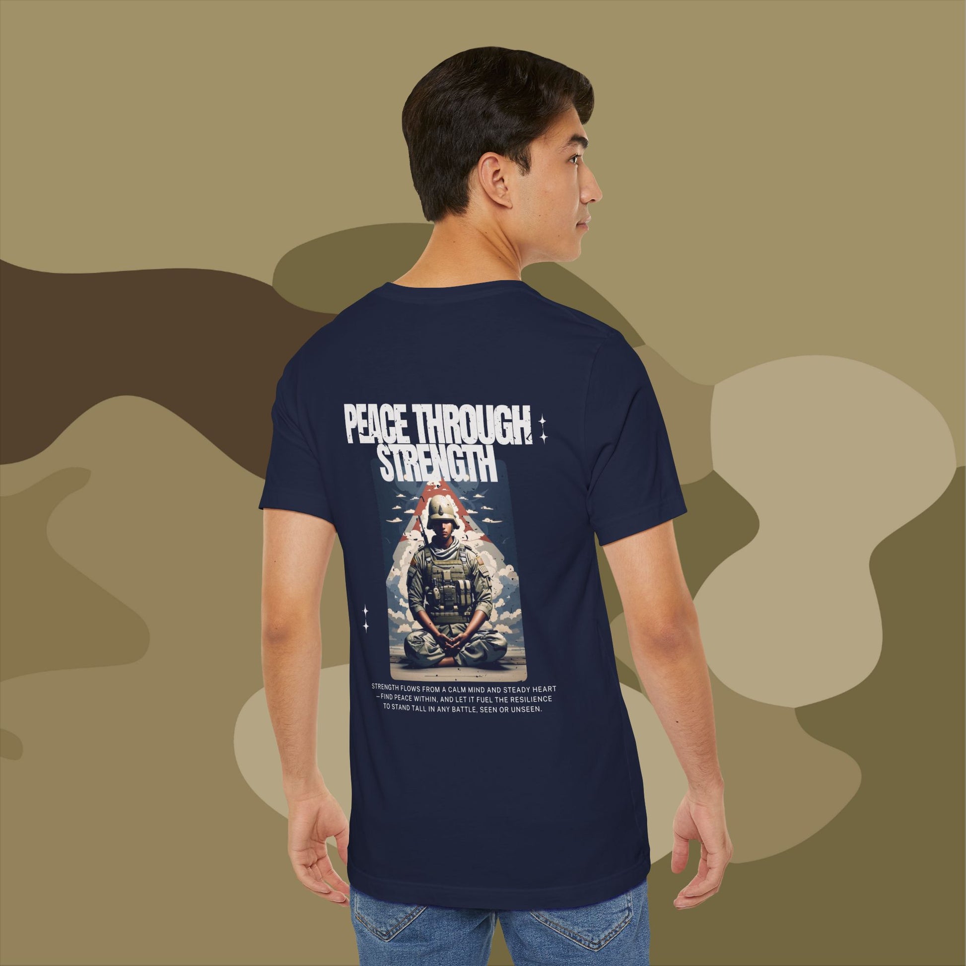 Reflective Soldier Tee – A Tribute to Mental Fortitude