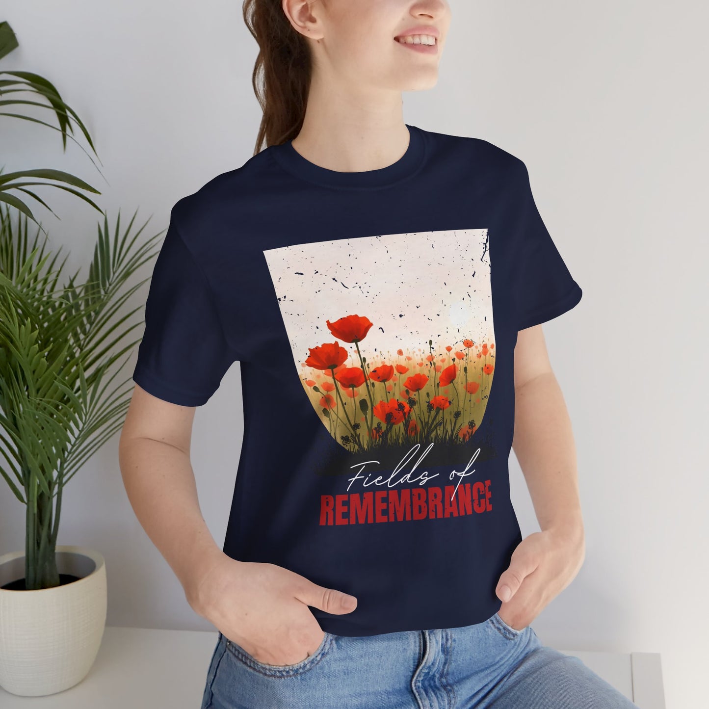 Honor and virtue military tribute T-shirt