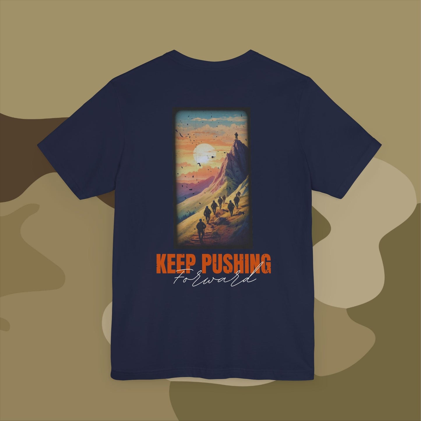 Perseverance and strength illustrated graphic tee